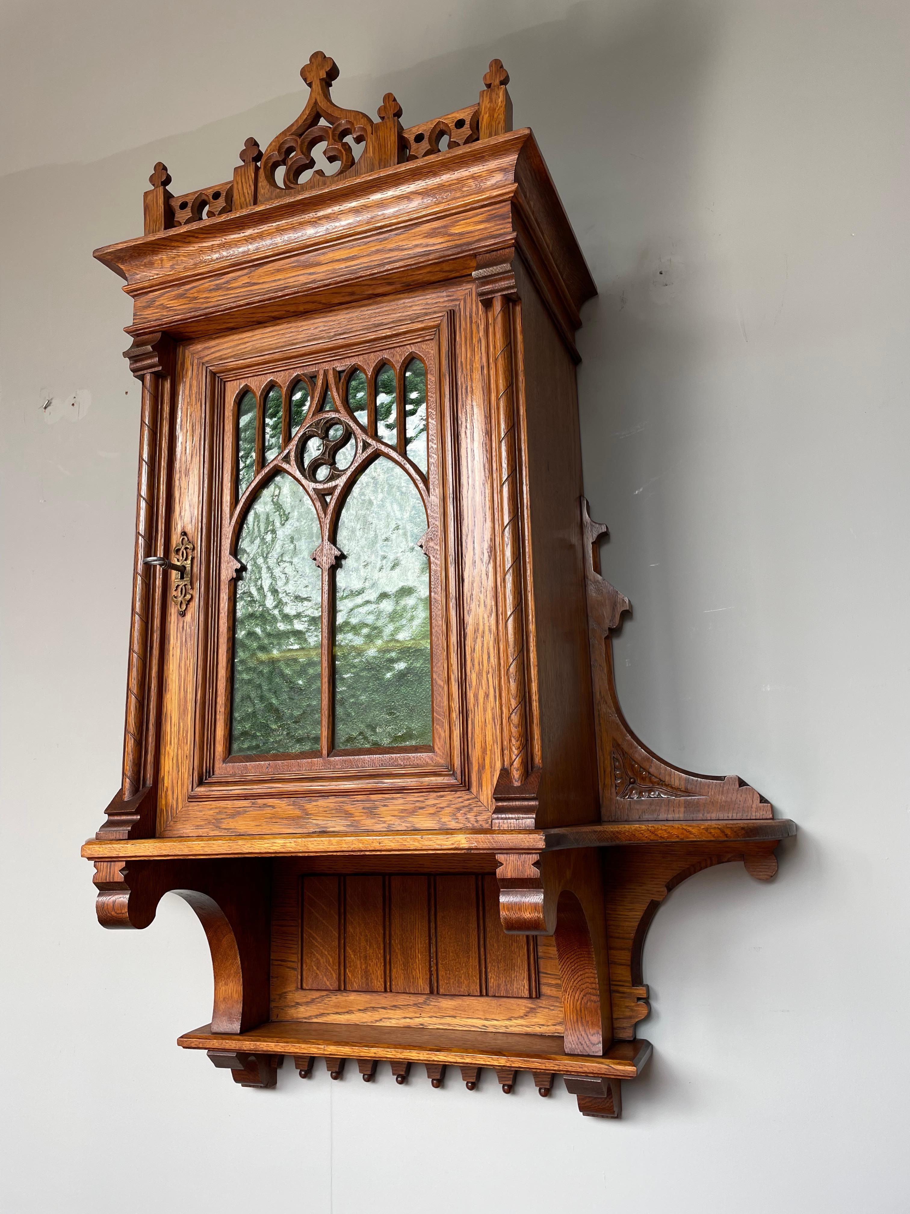 gothic wall cabinet