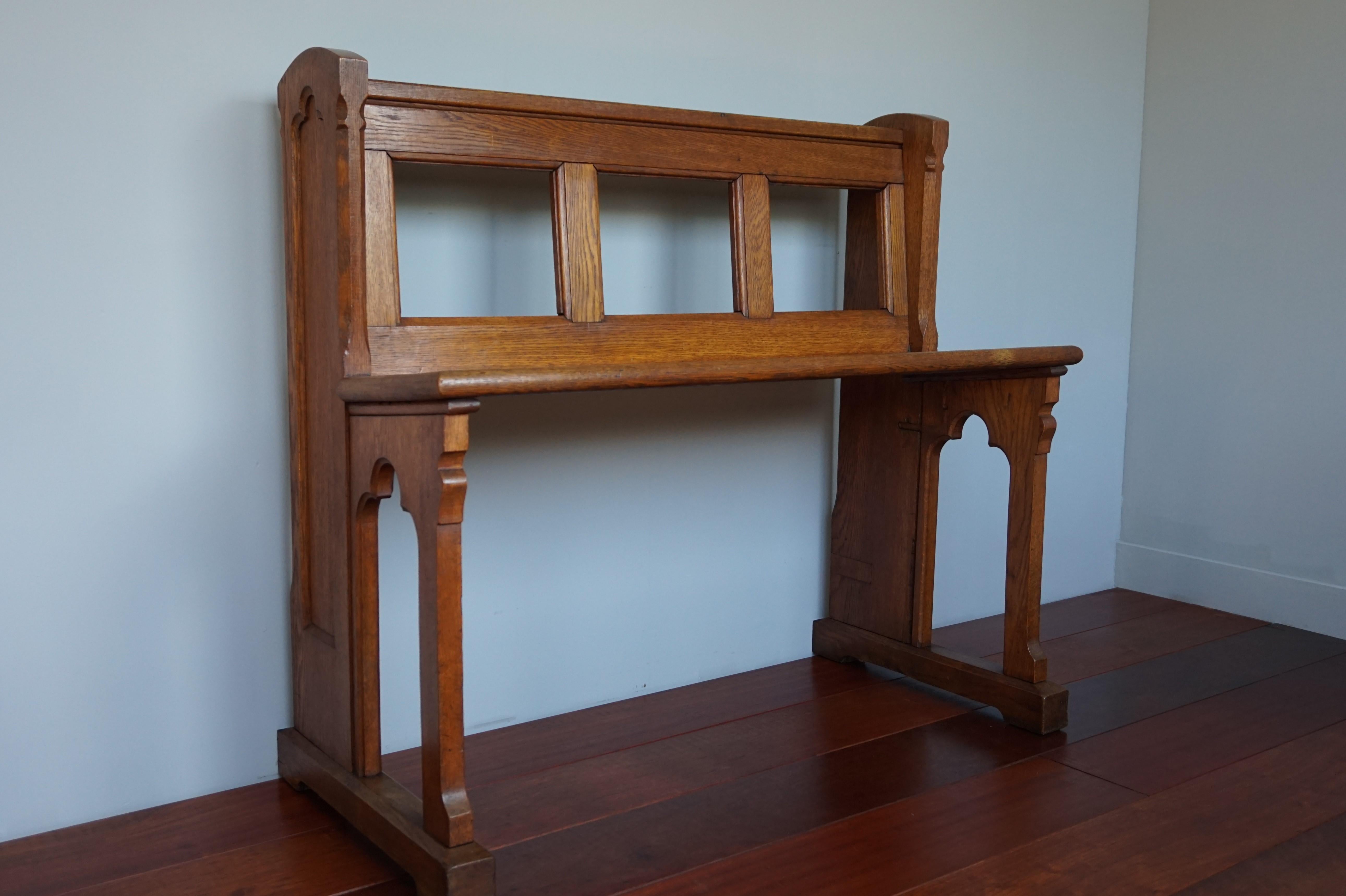 church pew style bench with storage