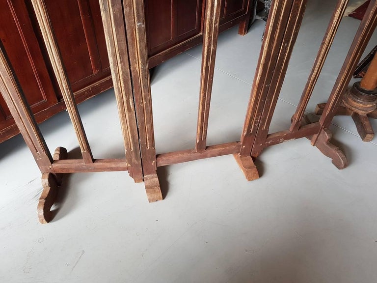 Antique Gothic Style Carved Room Divider, 19th Century at 1stdibs