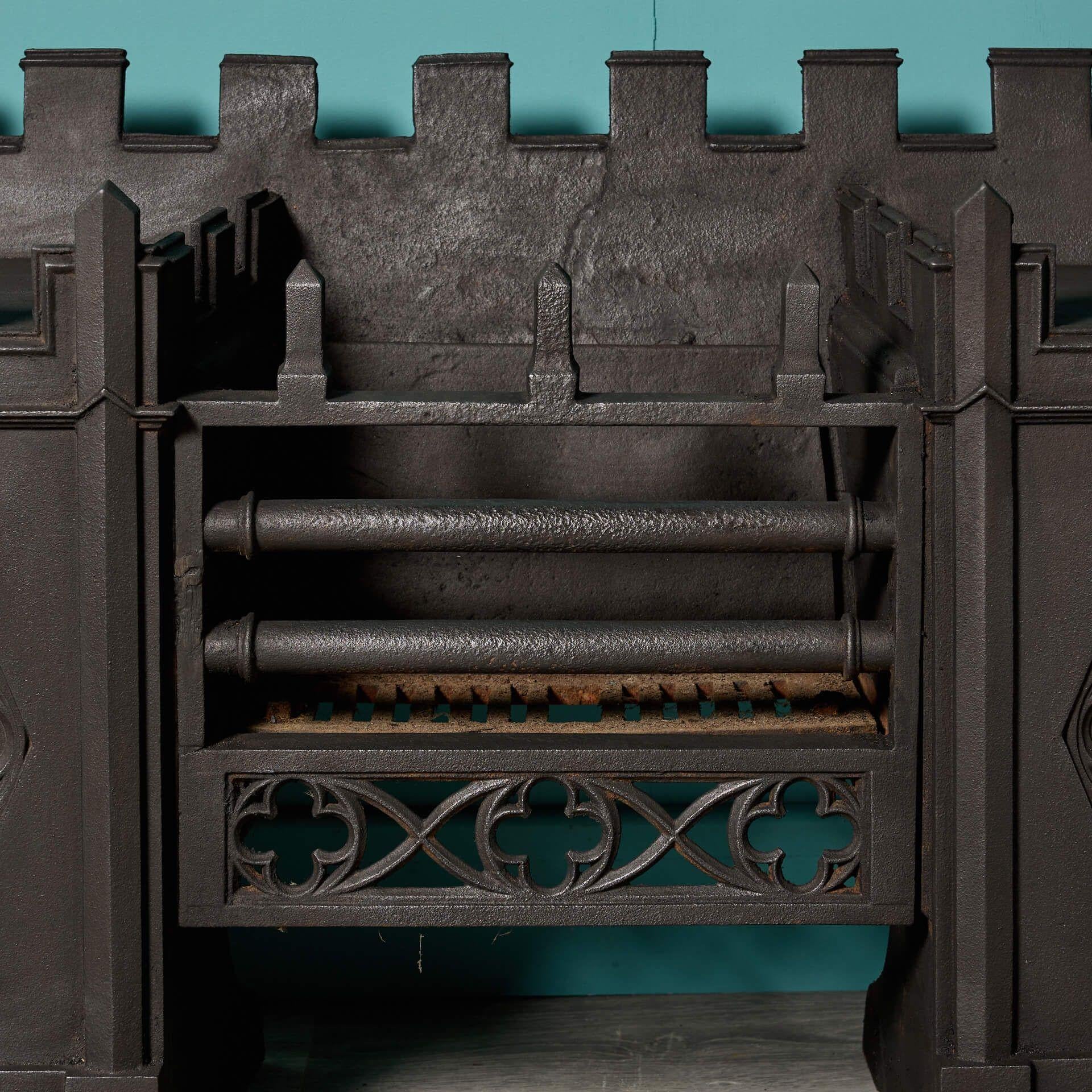 Rejilla de cocina antigua de estilo gótico Inglés en venta