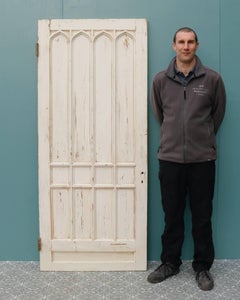 Antique Gothic Style Interior Door