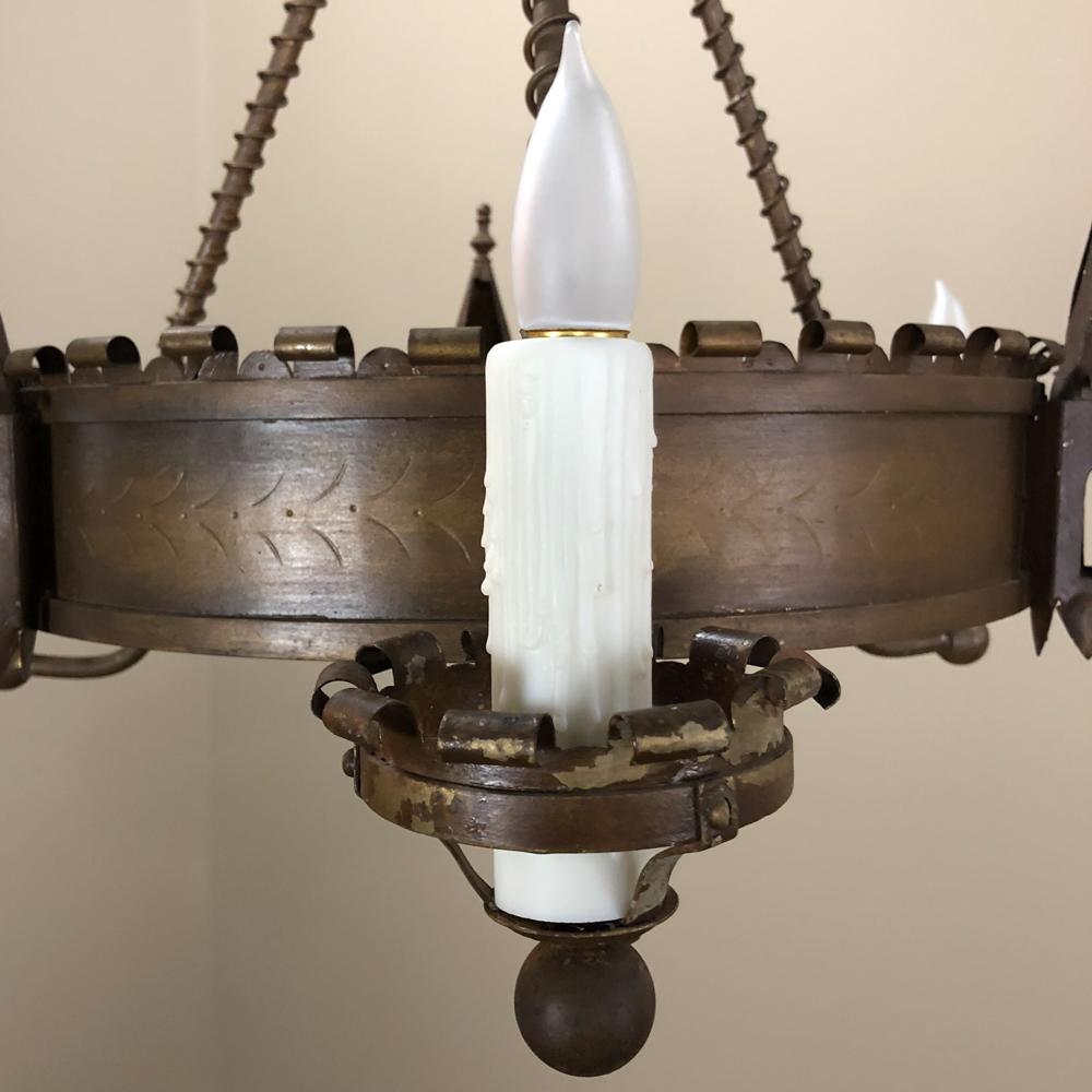 antique gothic chandelier