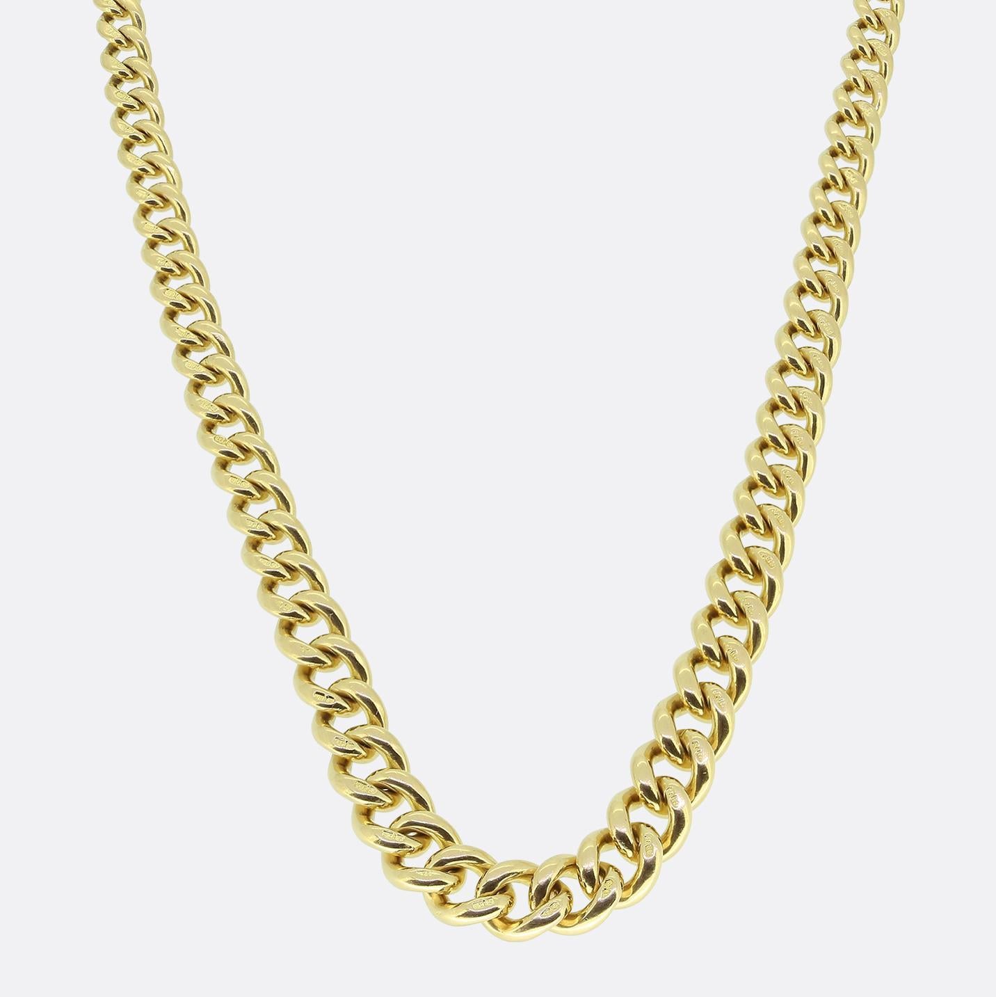 Chaîne à maillons gradués antiques A Link Bon état - En vente à London, GB