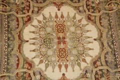 Antique Granada Moorish Textile with Arabic Calligraphy Writing