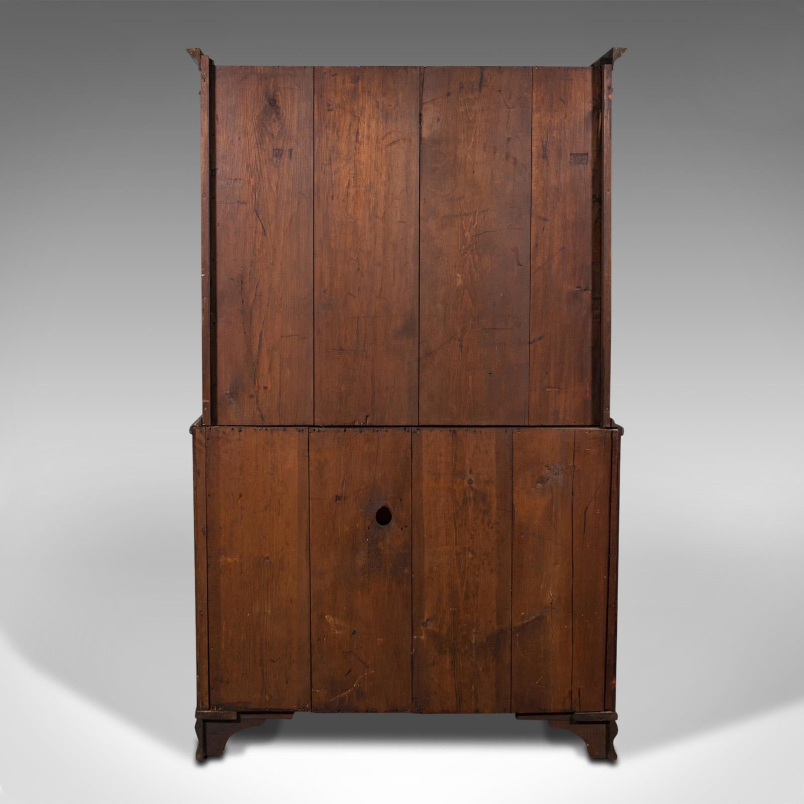 British Antique Grand Chest of Drawers, English, Walnut, Tallboy, Georgian, circa 1800 For Sale