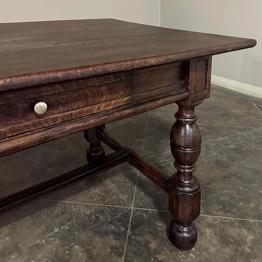Late 19th Century Antique Grand Country French Partner's Desk~Conference Table~Dining Table