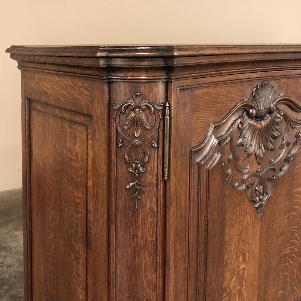 Hand-Crafted Antique Grand Liegoise Louis XIV Buffet