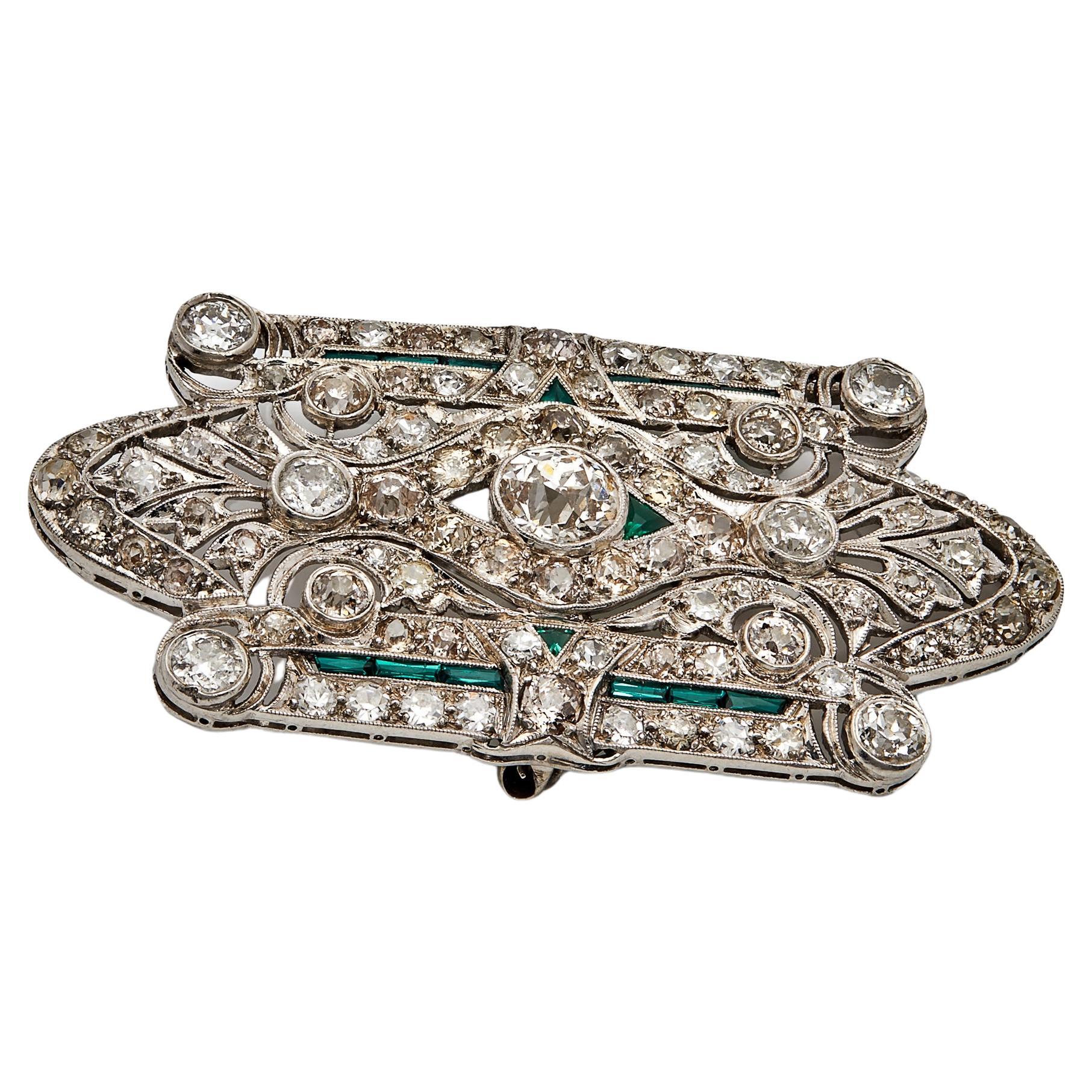  Antique Grand Occasion Brooch For Sale