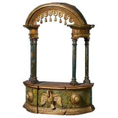 Antique Grand Tour Arched Monument Model or Decorative Niche