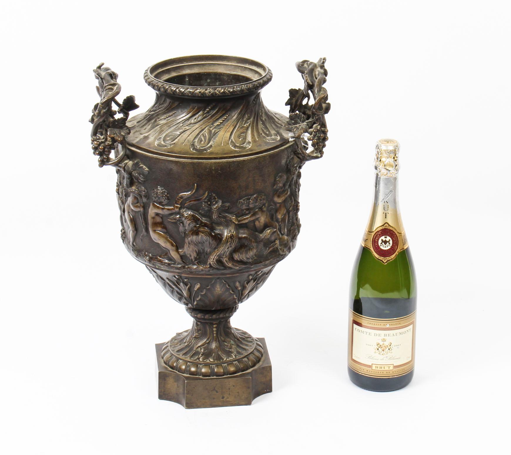 Antique Grand Tour Barbedienne Style Bronze Urn, 19th Century 8