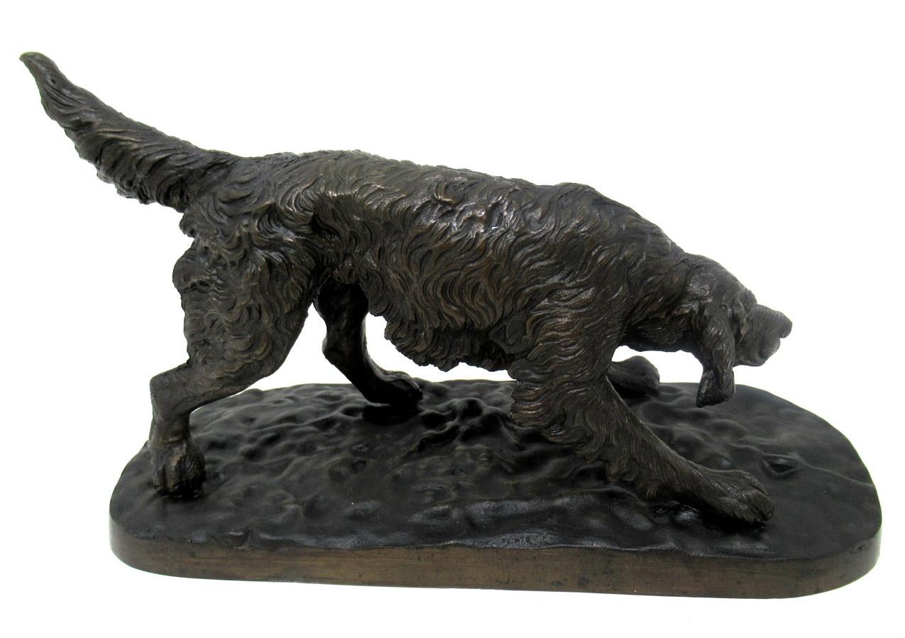 Antique Grand Tour Bronze Animal Sculpture Dog Figure Attrib Pierre-Jules Mene In Excellent Condition In Dublin, Ireland