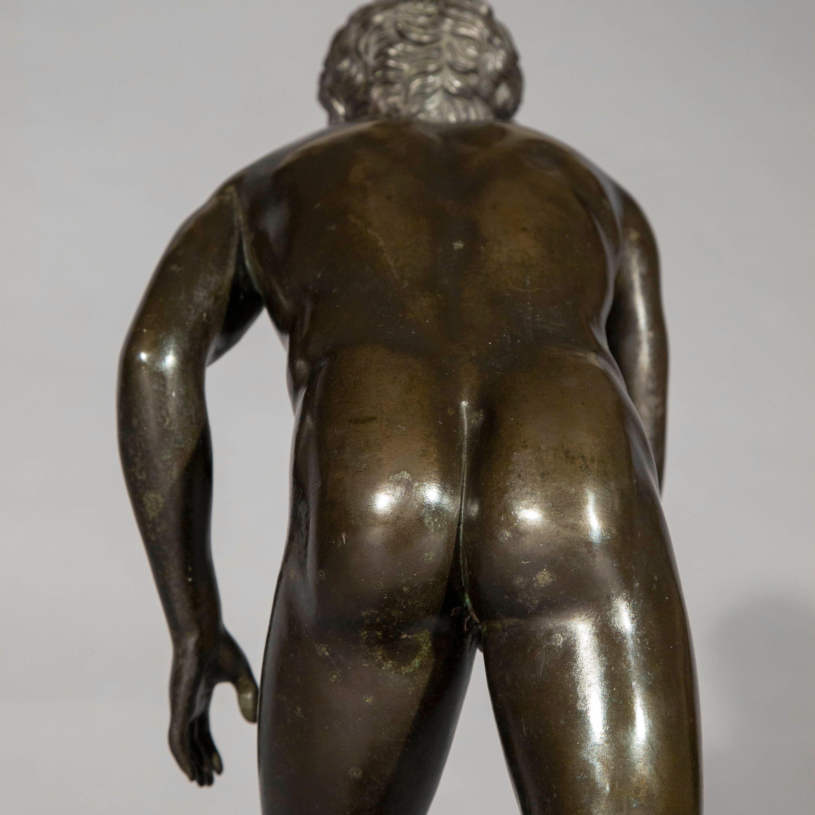 Antique Bronze Sculpture of an Athlete 10