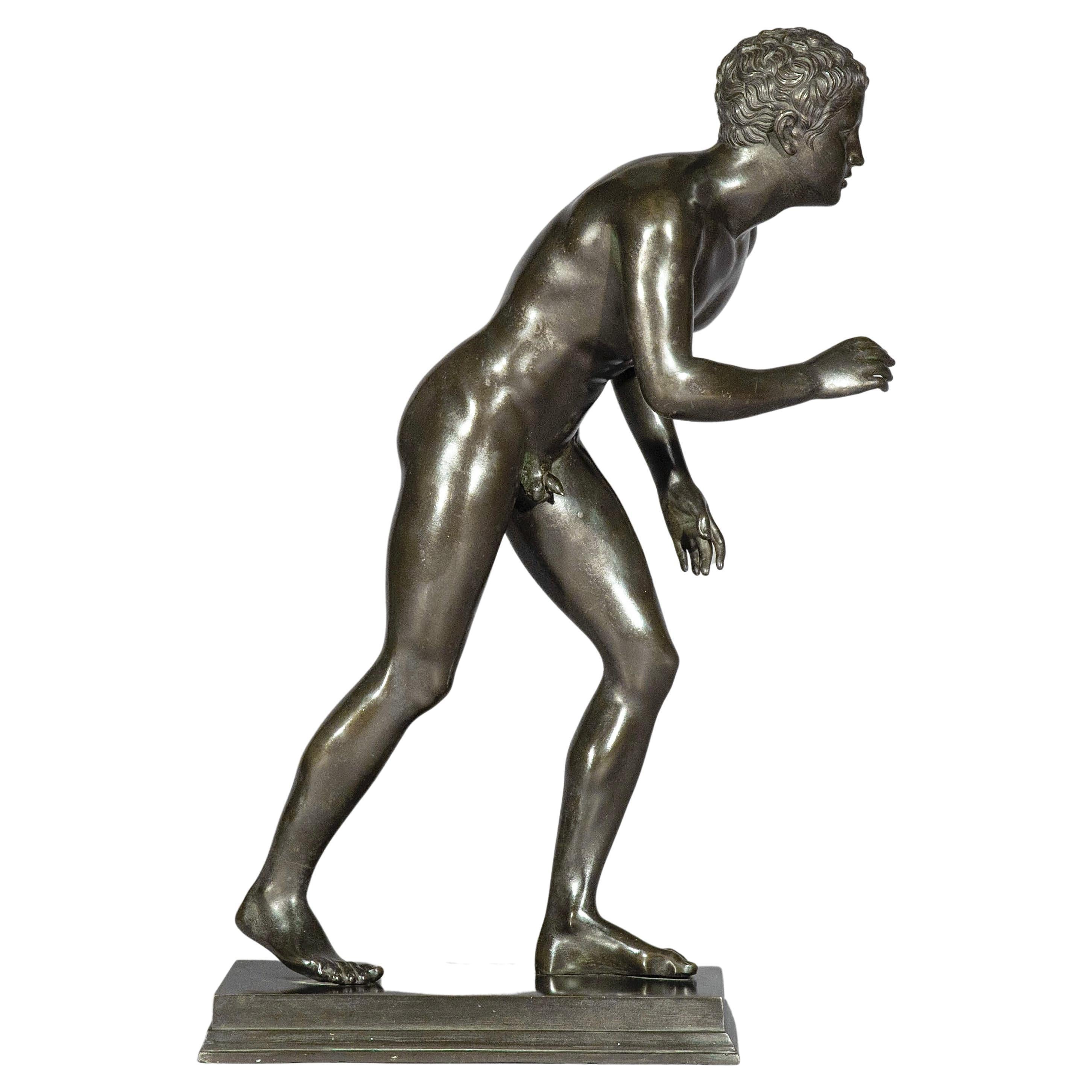 Antique Bronze Sculpture of an Athlete 9