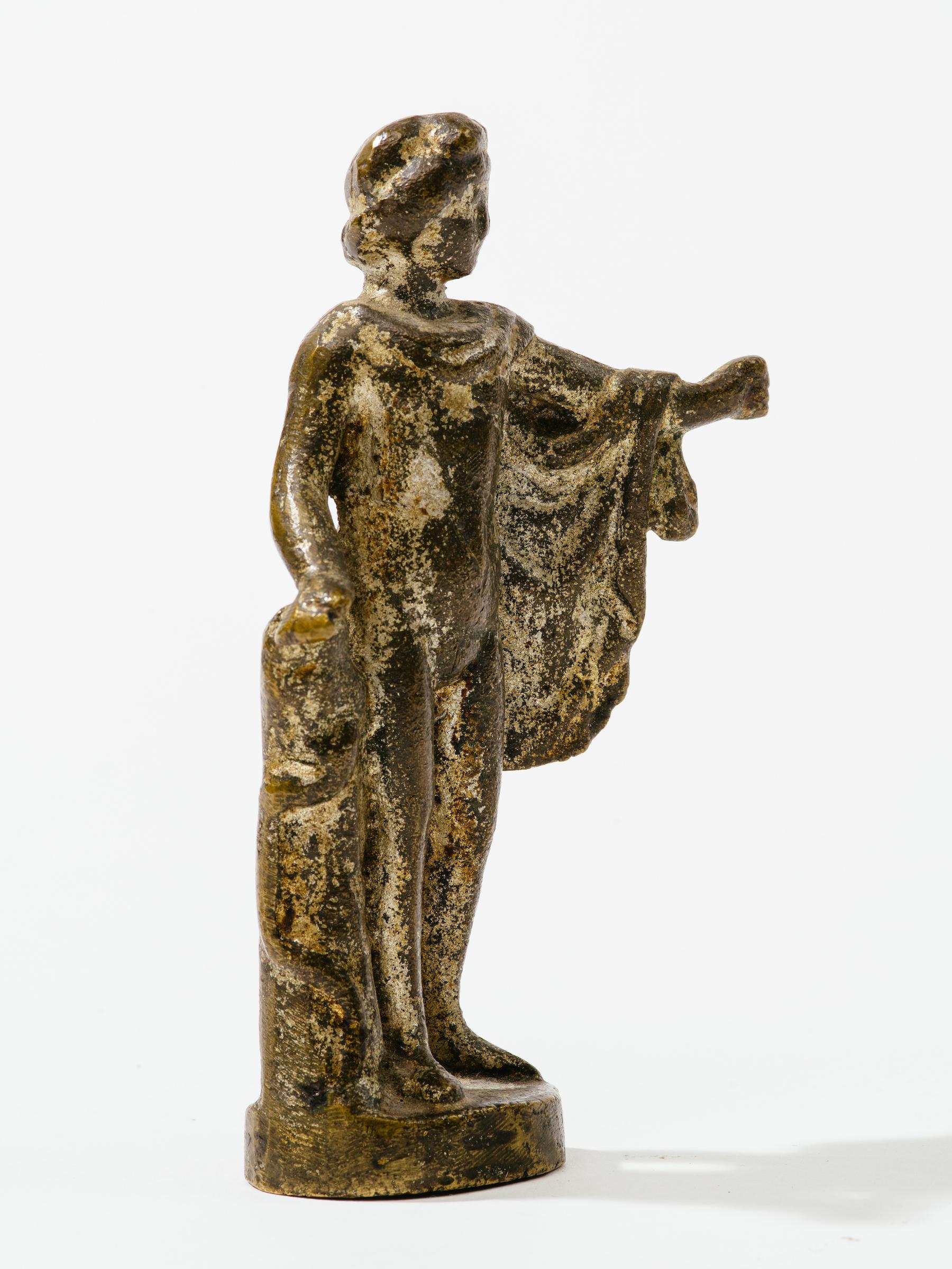 Classical Roman Antique Grand Tour Classical Bronze Sculpture For Sale