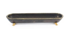 Antique Grand Tour Empire Period Bronze Pen Tray, 19th Century