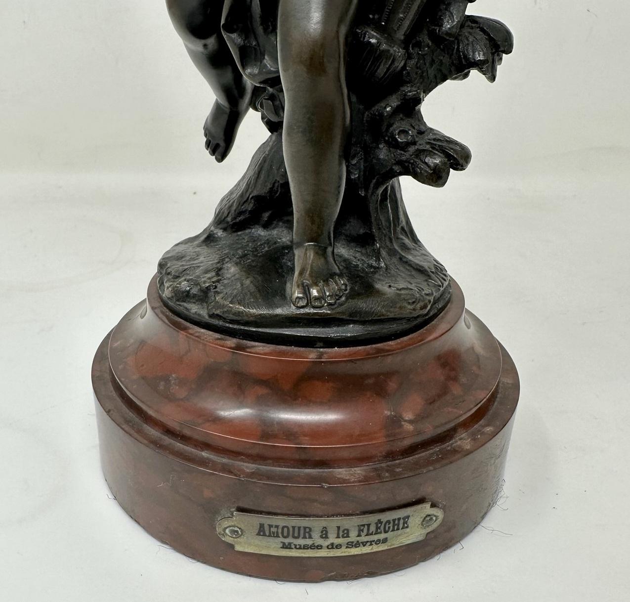 Antique Grand Tour French Sevres Bronze Sculpture Male Female Figures Group 19c  6