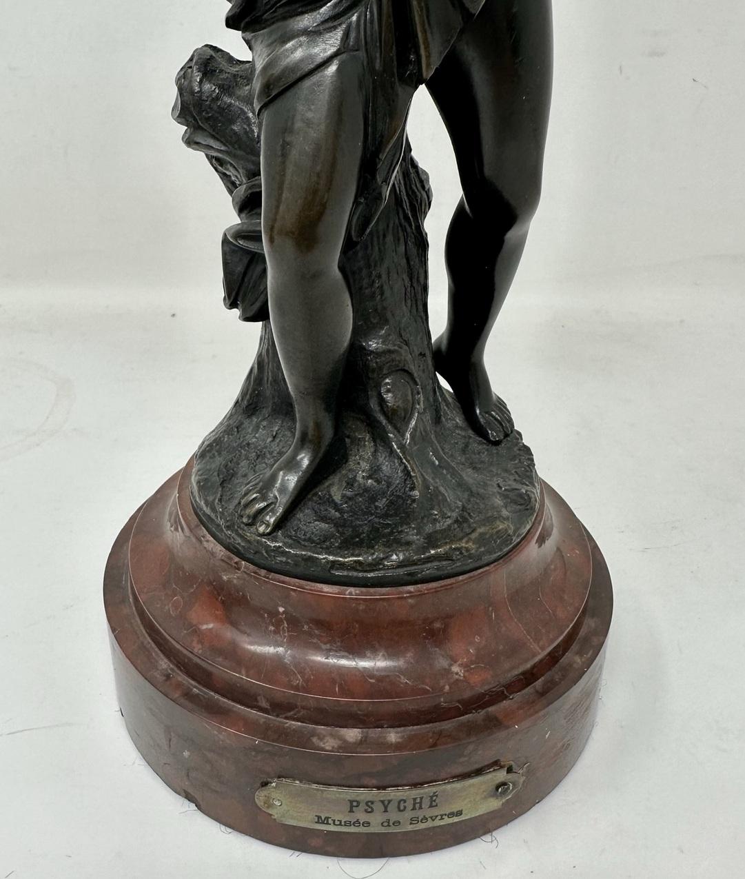 Antique Grand Tour French Sevres Bronze Sculpture Male Female Figures Group 19c  7