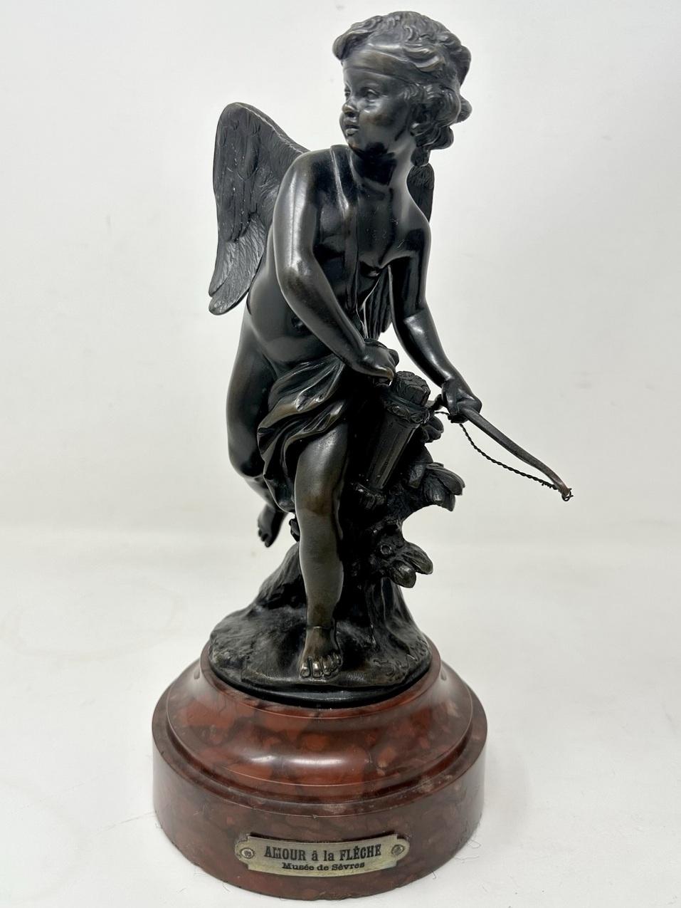 Antique Grand Tour French Sevres Bronze Sculpture Male Female Figures Group 19c  2