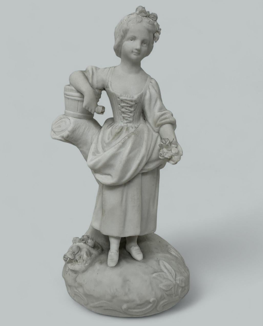 Ancienne sculpture persane du Grand Tour français - Groupe de figures masculines et féminines - 19C en vente 3