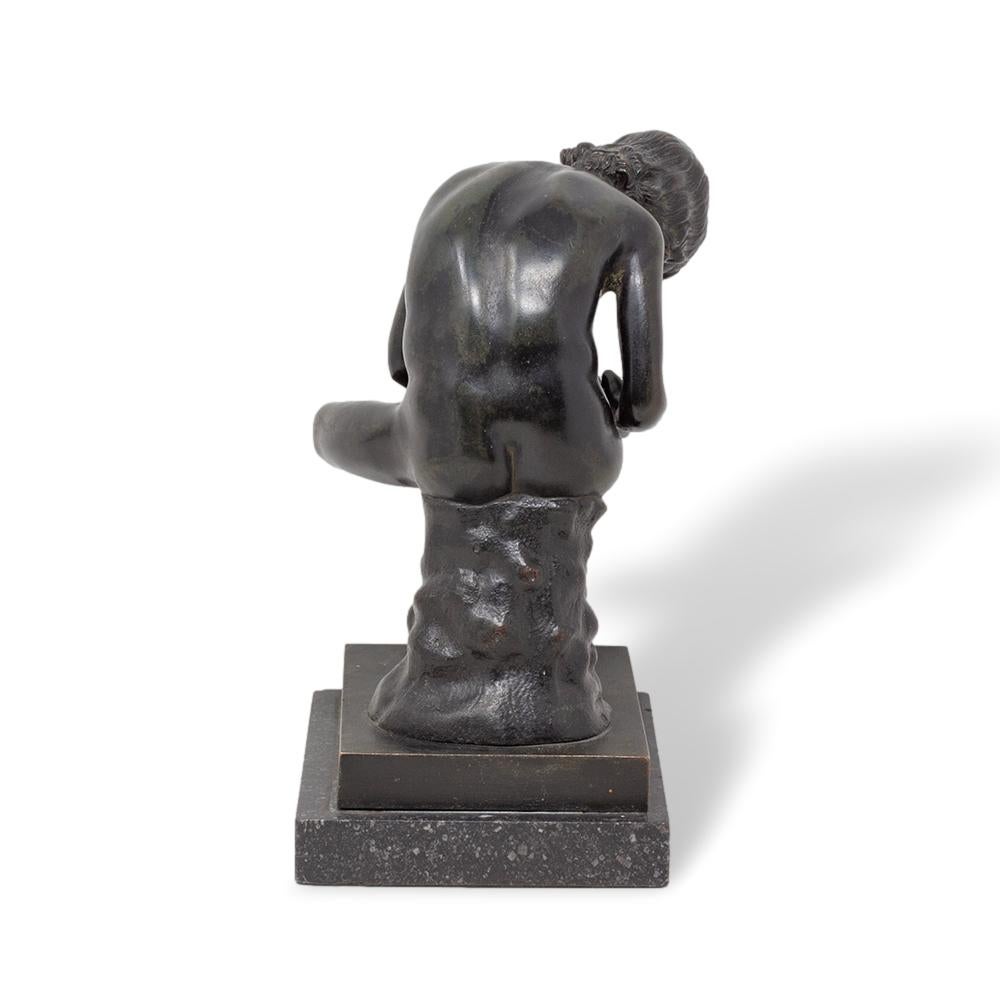 Antike Grand Tour Italienische Bronzefigur des Spinario des Jungen mit Thorn aus der Grand Tour 2