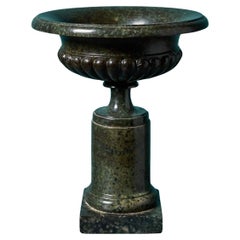 Antique Grand Tour Marble Campagna Pedestal Urn