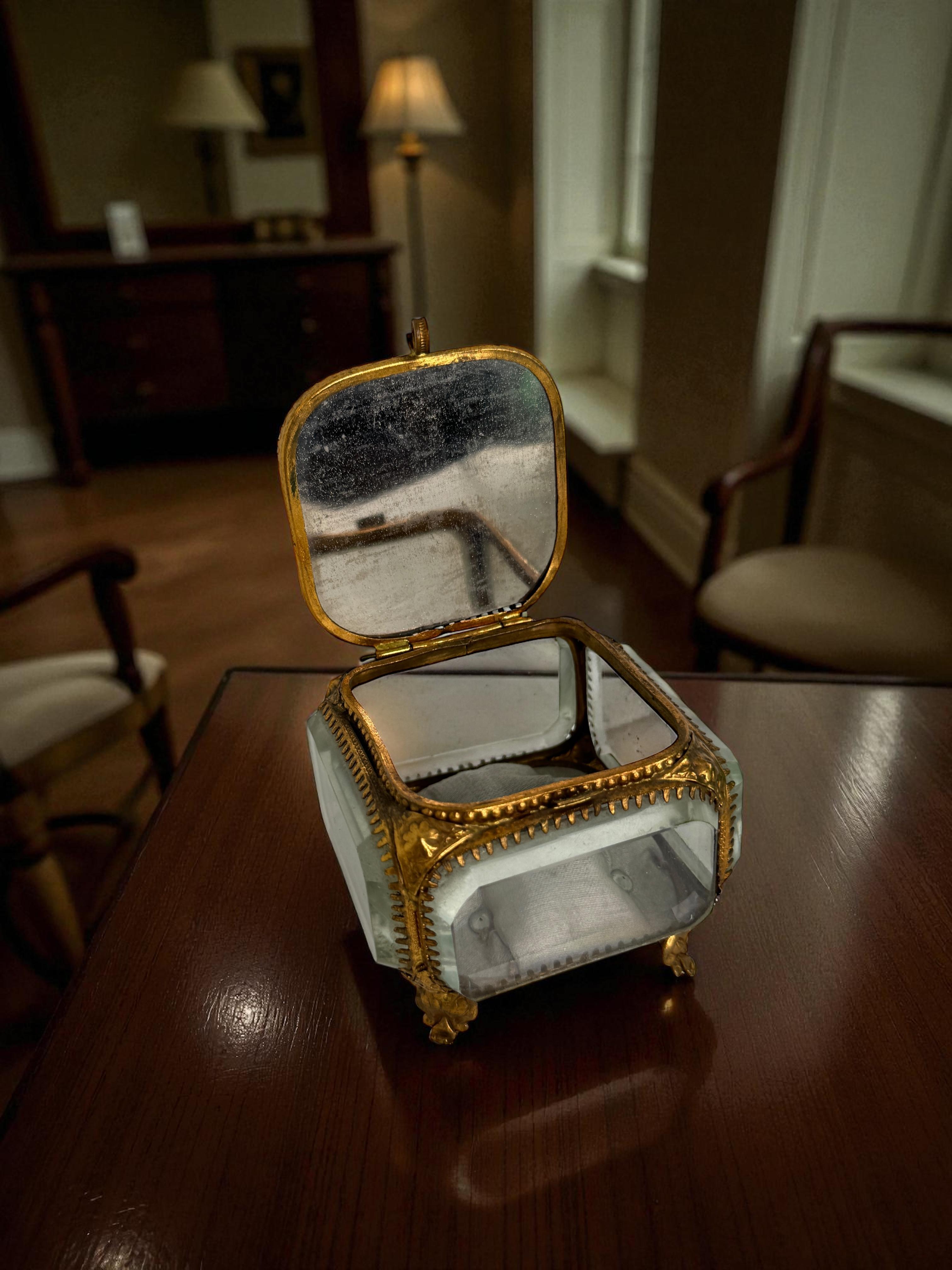 Antique Grand Tour Souvenir Casket, Eglomise Breslau, Wrocław, Poland 1900s For Sale 10