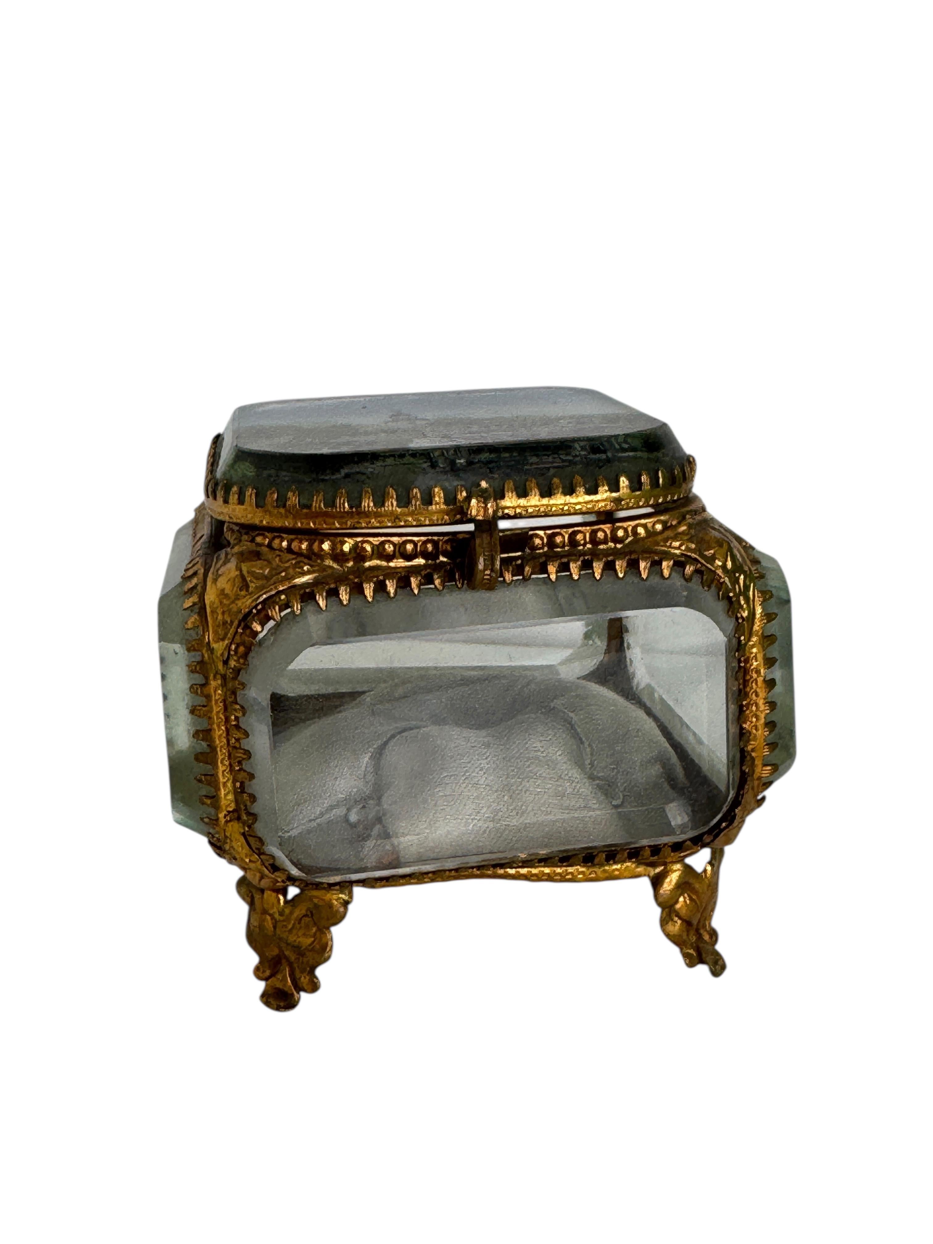 Antique Grand Tour Souvenir Casket, Eglomise Breslau, Wrocław, Poland 1900s In Good Condition For Sale In Nuernberg, DE