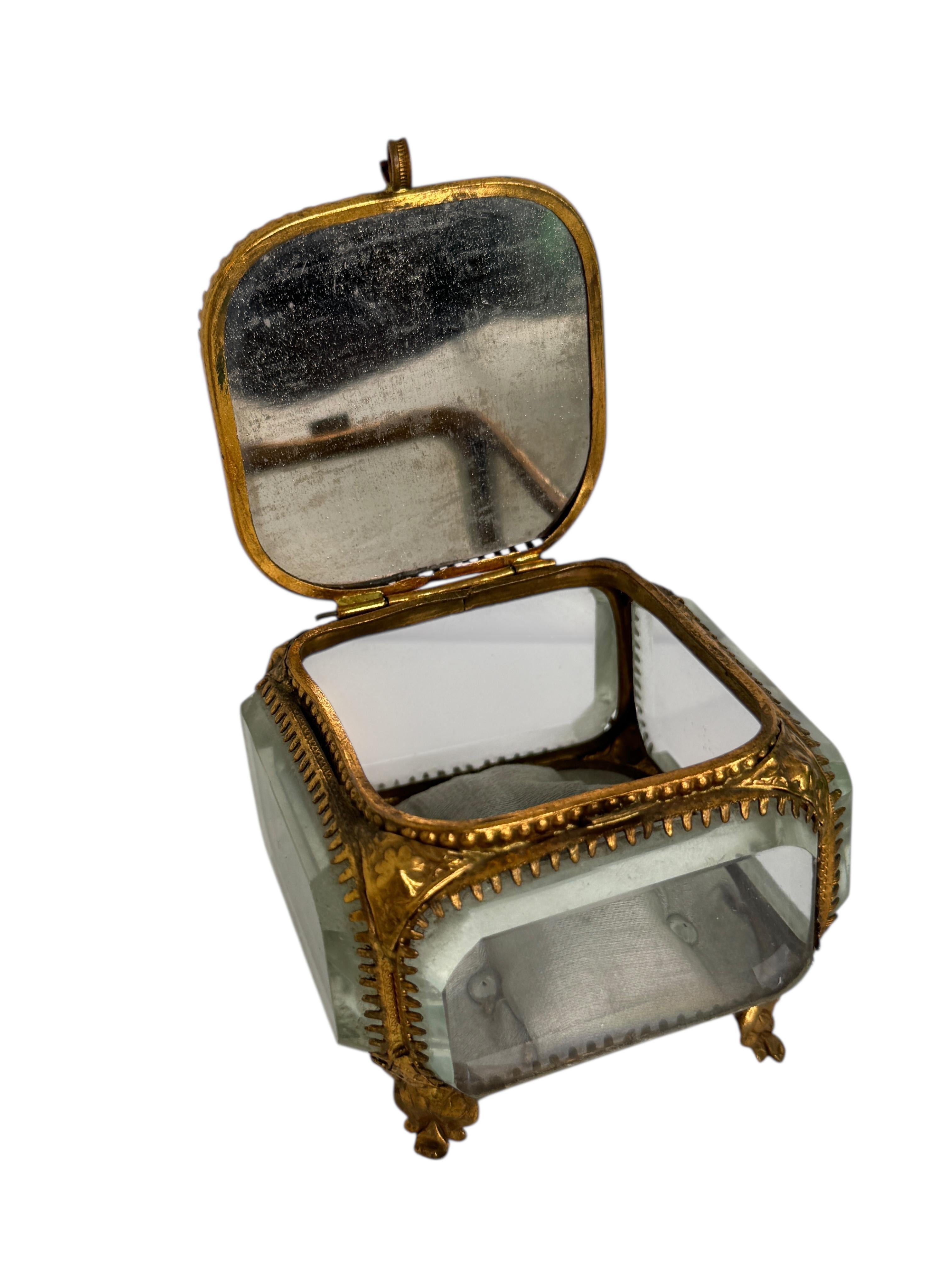 Antique Grand Tour Souvenir Casket, Eglomise Breslau, Wrocław, Poland 1900s For Sale 1