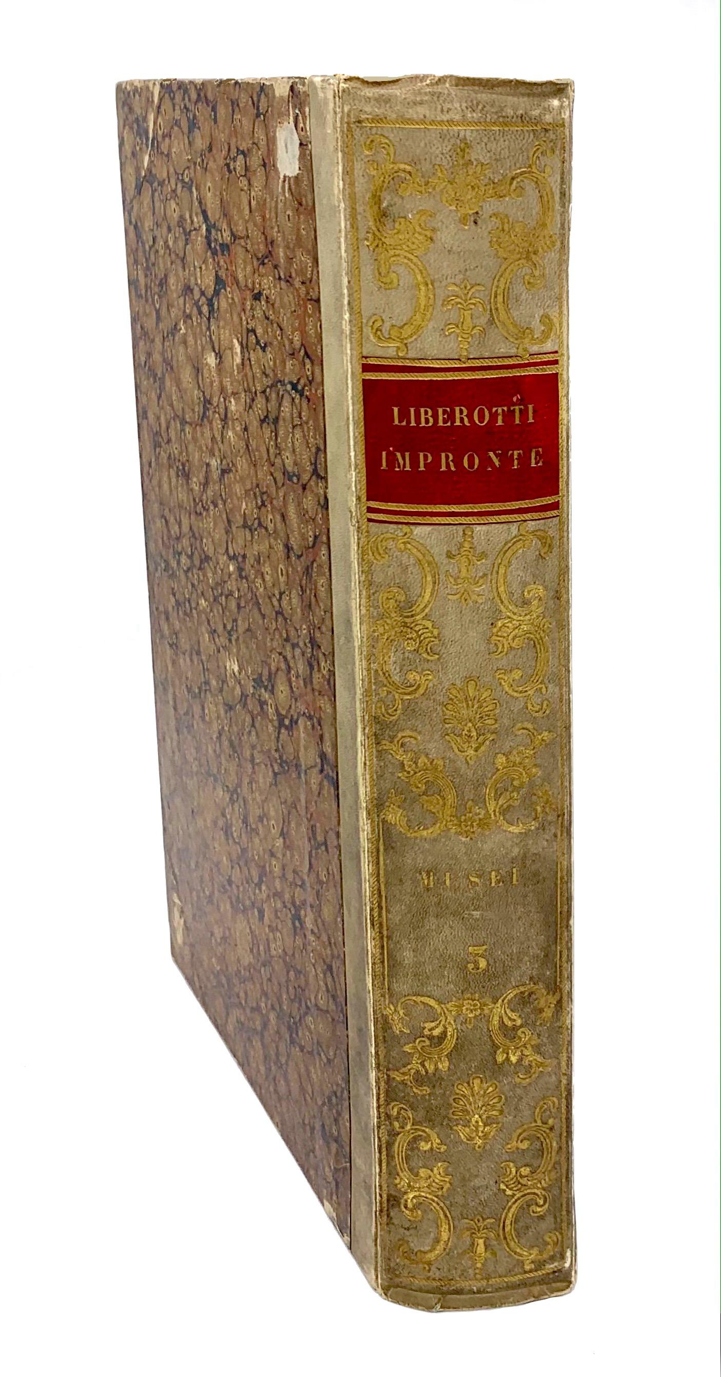 Antique Grand Tour Souvenir Dactyl Library Book 36 Plaster Casts Rom 1840-50 For Sale 5