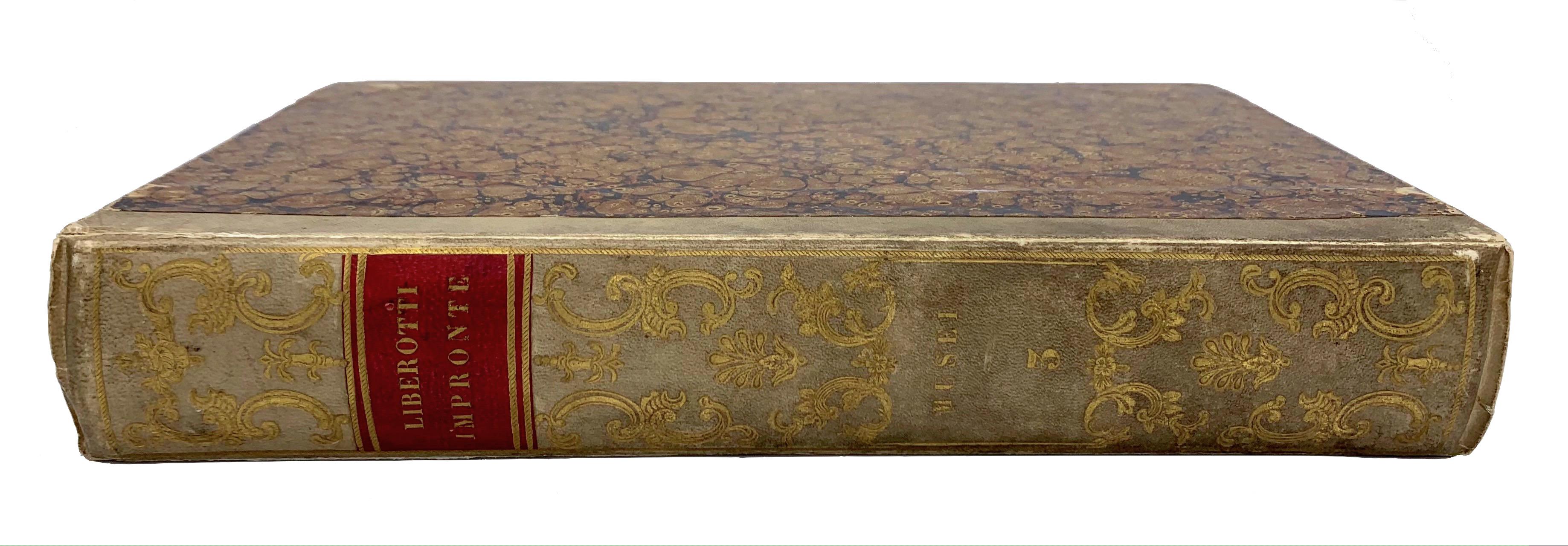 Antique Grand Tour Souvenir Dactyl Library Book 36 Plaster Casts Rom 1840-50 For Sale 7