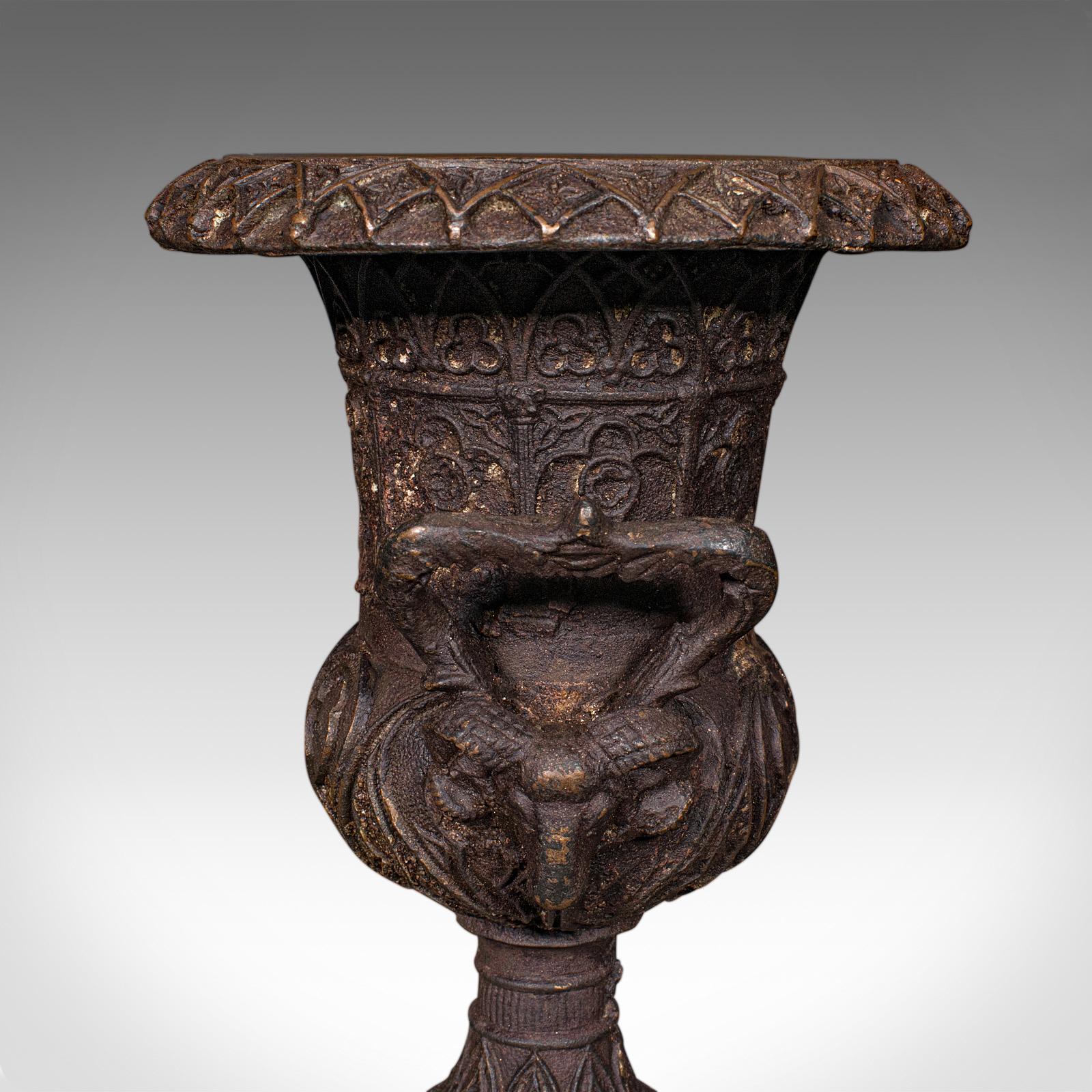 Antique Grand Tour Urn, Italian, Bronze, Posy Vase, Great Exhibition, Victorian For Sale 5