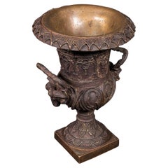 Antique Grand Tour Urn, Italian, Bronze, Posy Vase, Great Exhibition, Victorian