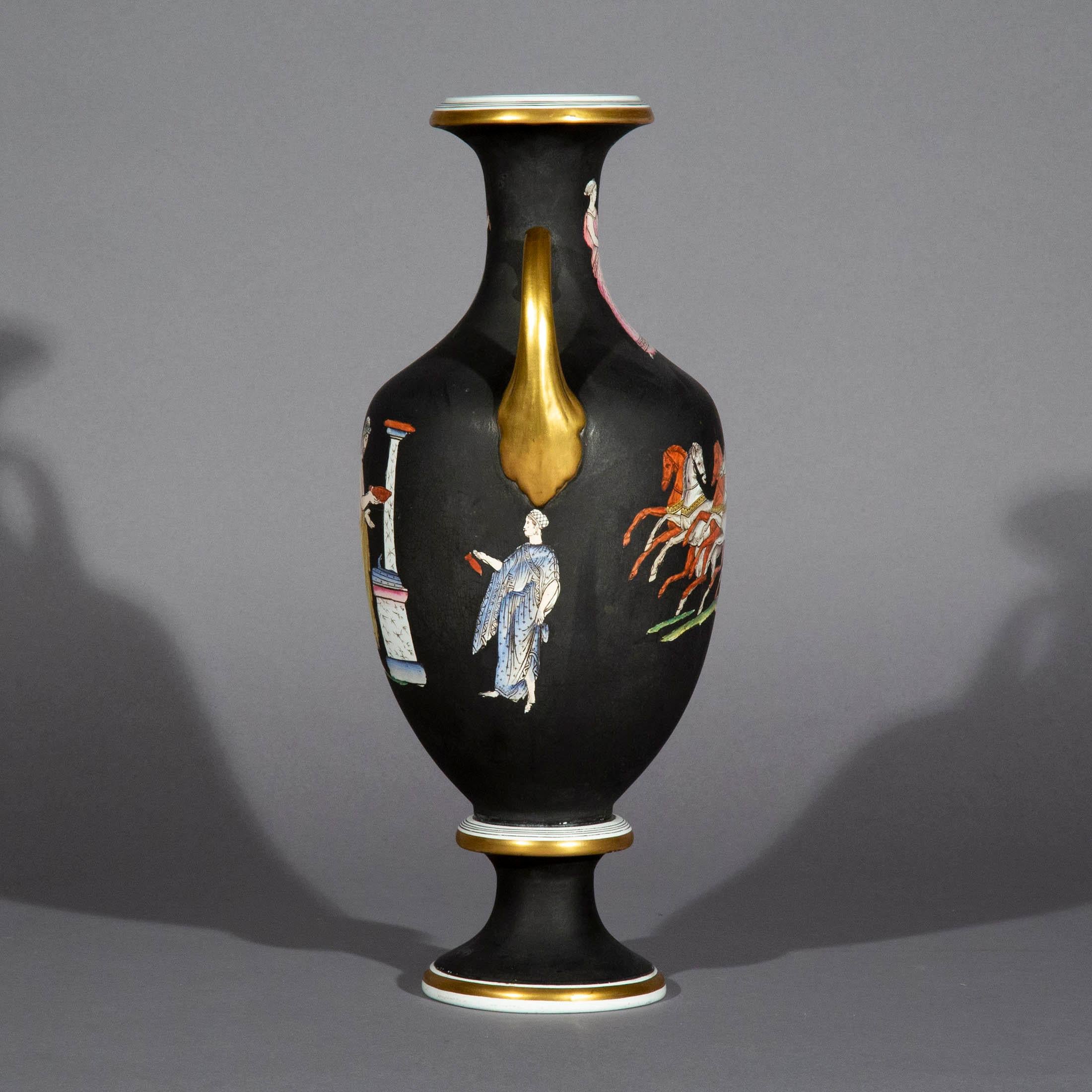Inglese Vaso a urna Grand Tour del XIX secolo in vendita