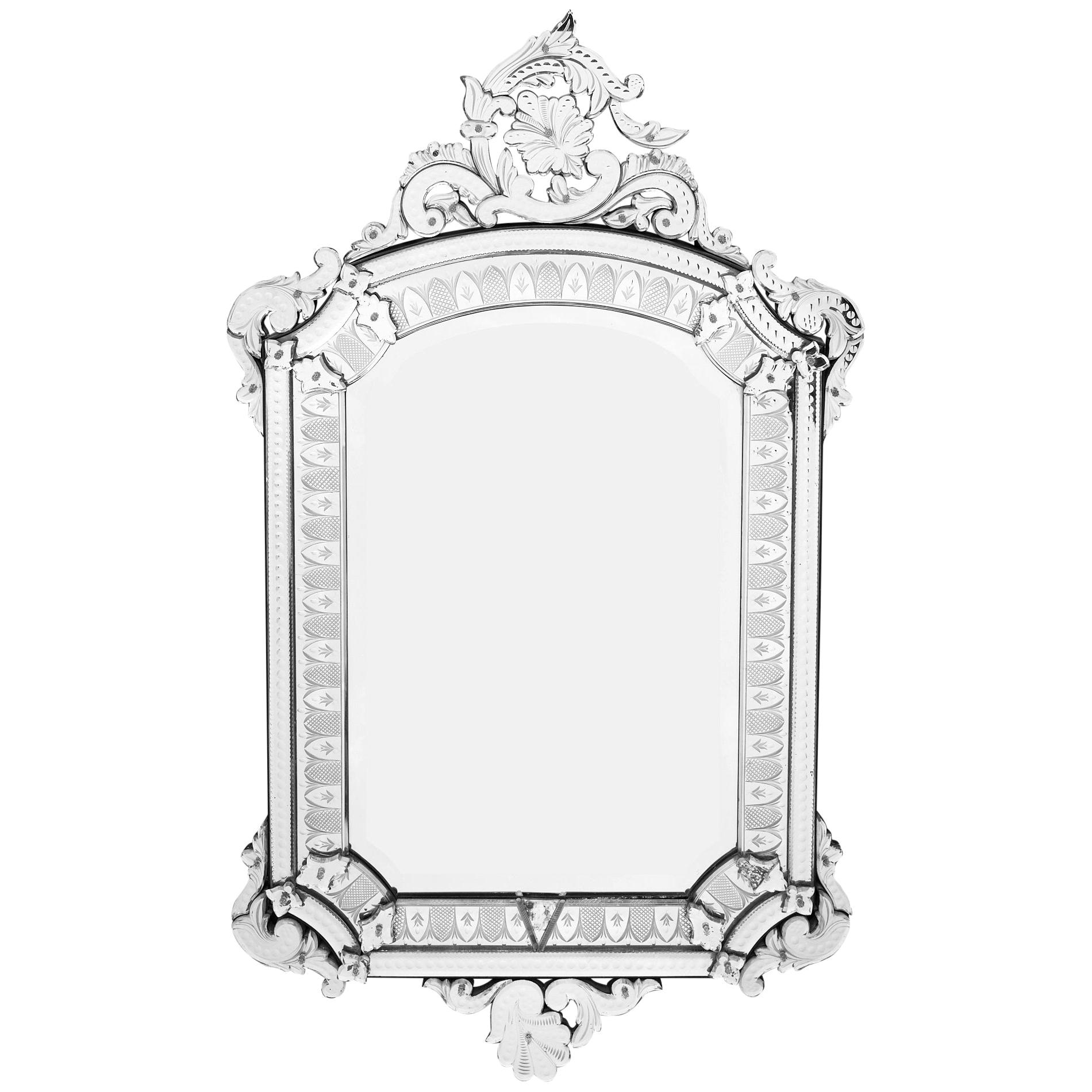 Antique Grand Venetian Mirror