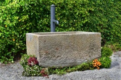 Antique Granite Trough, 18th Century