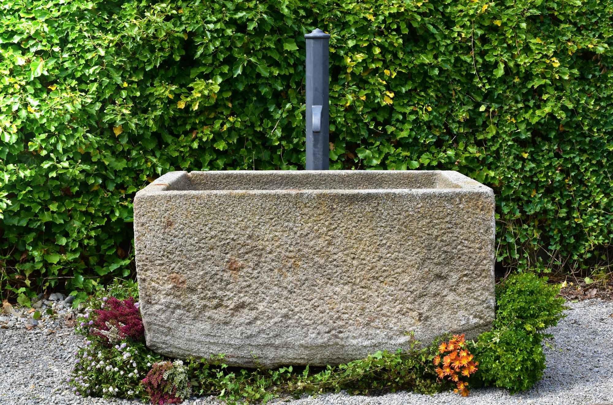 18th Century and Earlier Antique Granite Trough, 18th Century For Sale