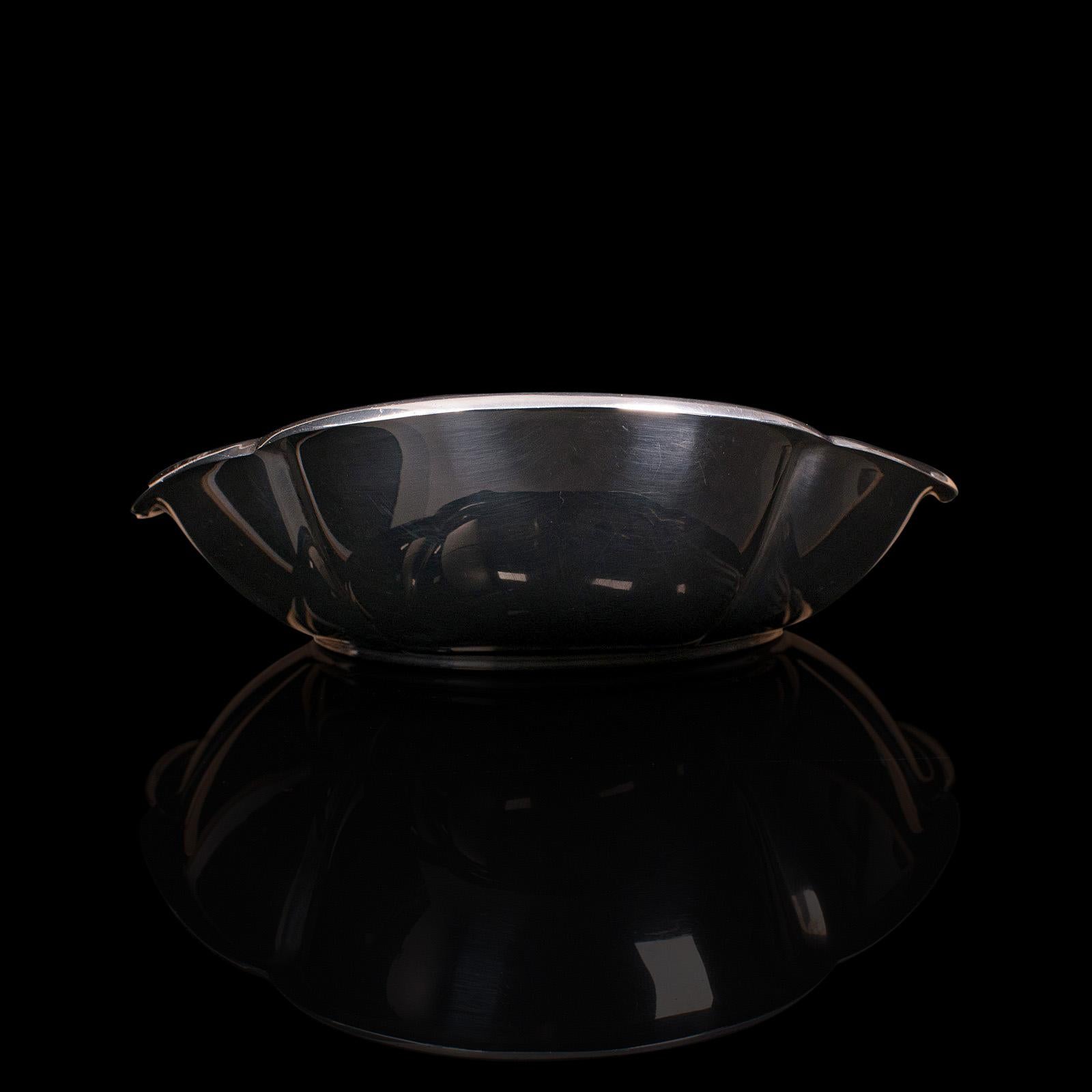 Antique Grape Dish, American, Sterling Silver 925, Cartier, Early 20th Century For Sale 1