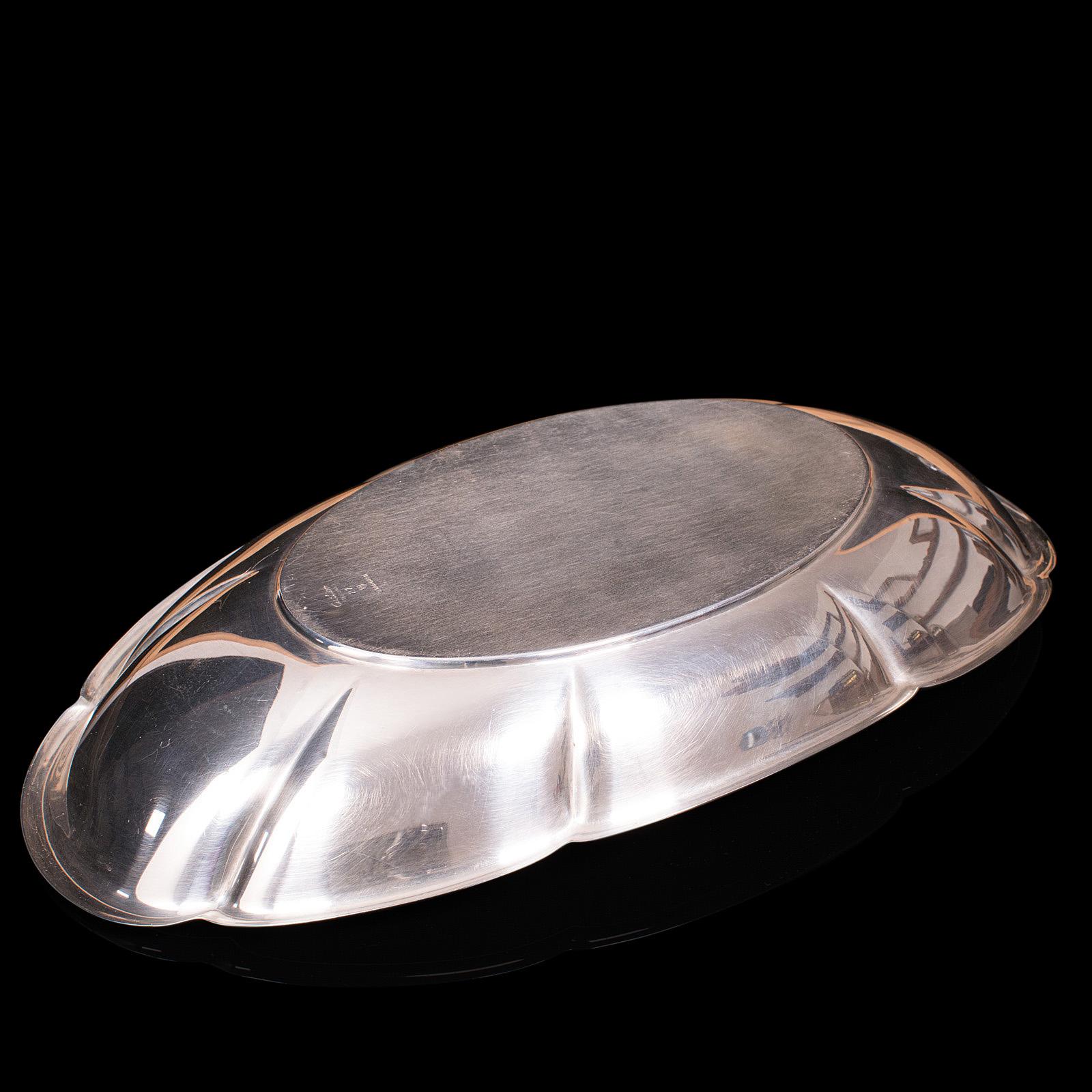 Antique Grape Dish, American, Sterling Silver 925, Cartier, Early 20th Century For Sale 6