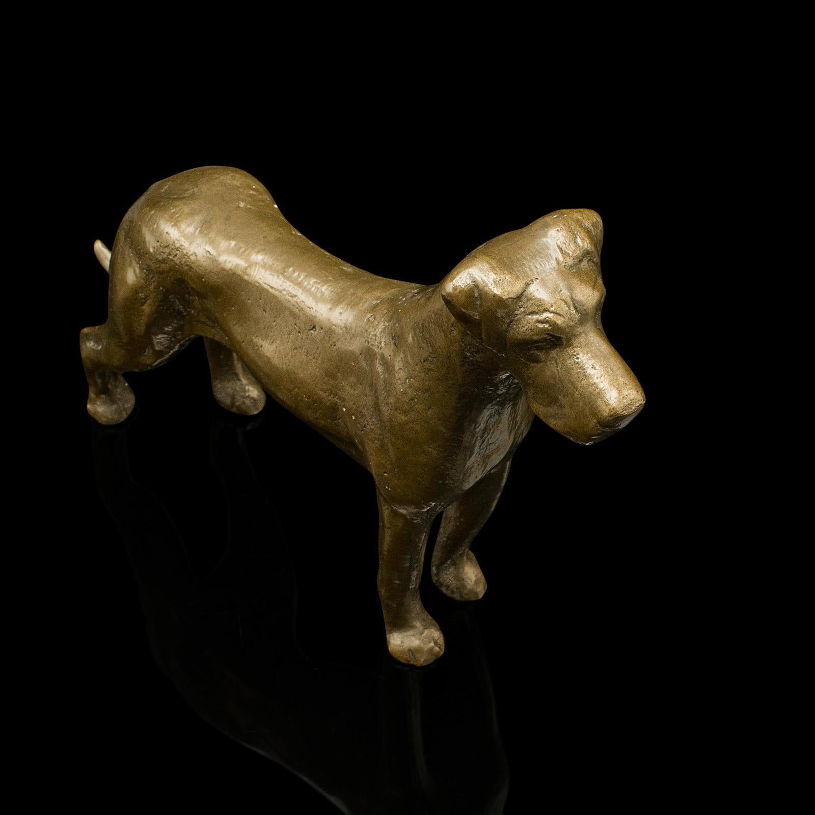 Antike Großwildlederfigur, englisch, Bronze, dekorativ, Hundestatue, viktorianisch im Angebot 4