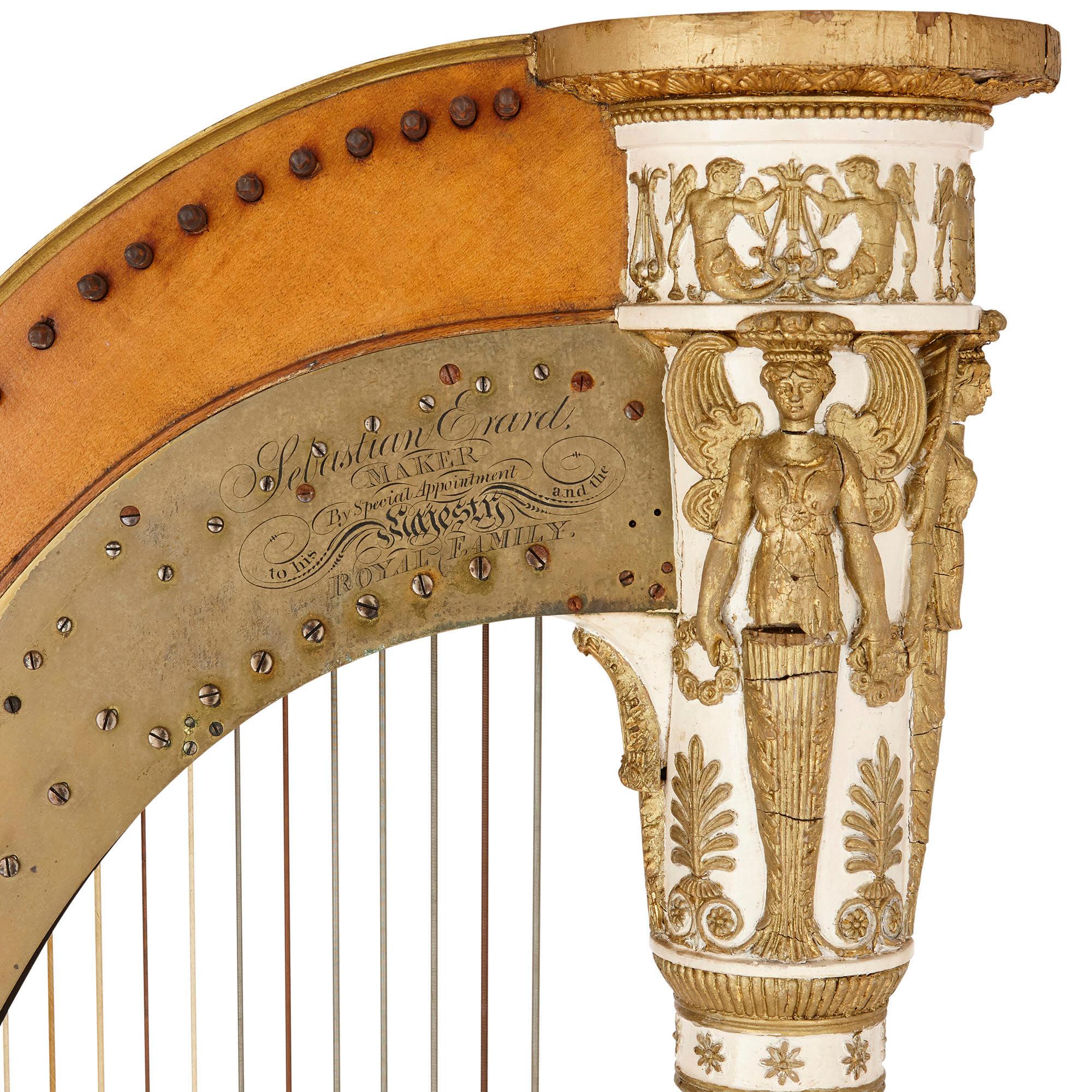 Classical Greek Antique 'Grecian Harp' by Érard