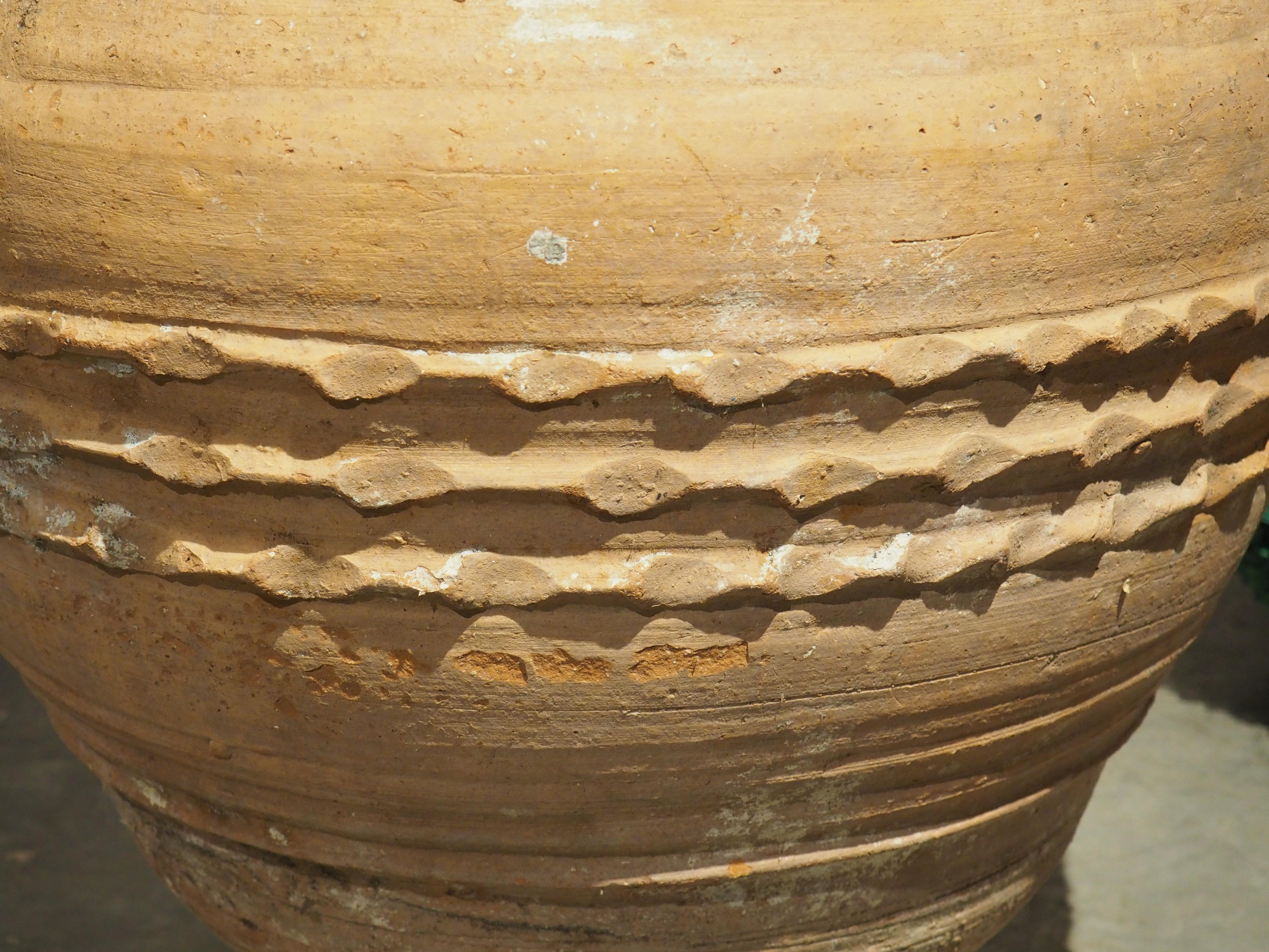 Pot à huile grec ancien représentant des raisins ou des olives, 19ème siècle en vente 7