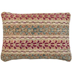 Antique Greek Island Embroidery Pillow