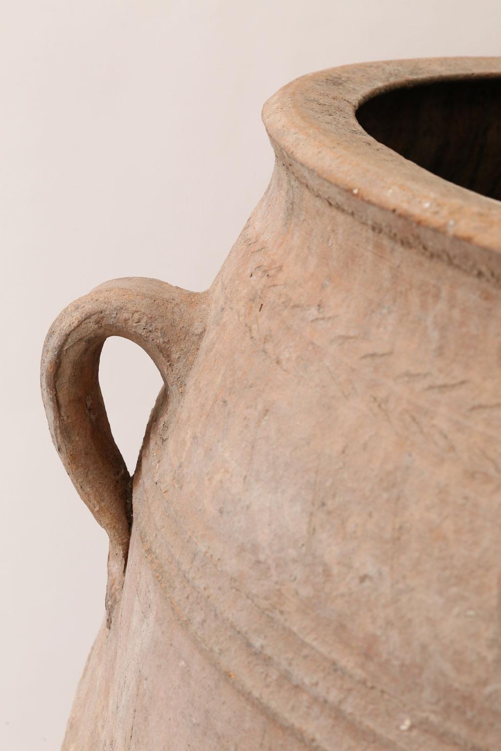 Antique Greek Terracotta Olive Jar 5