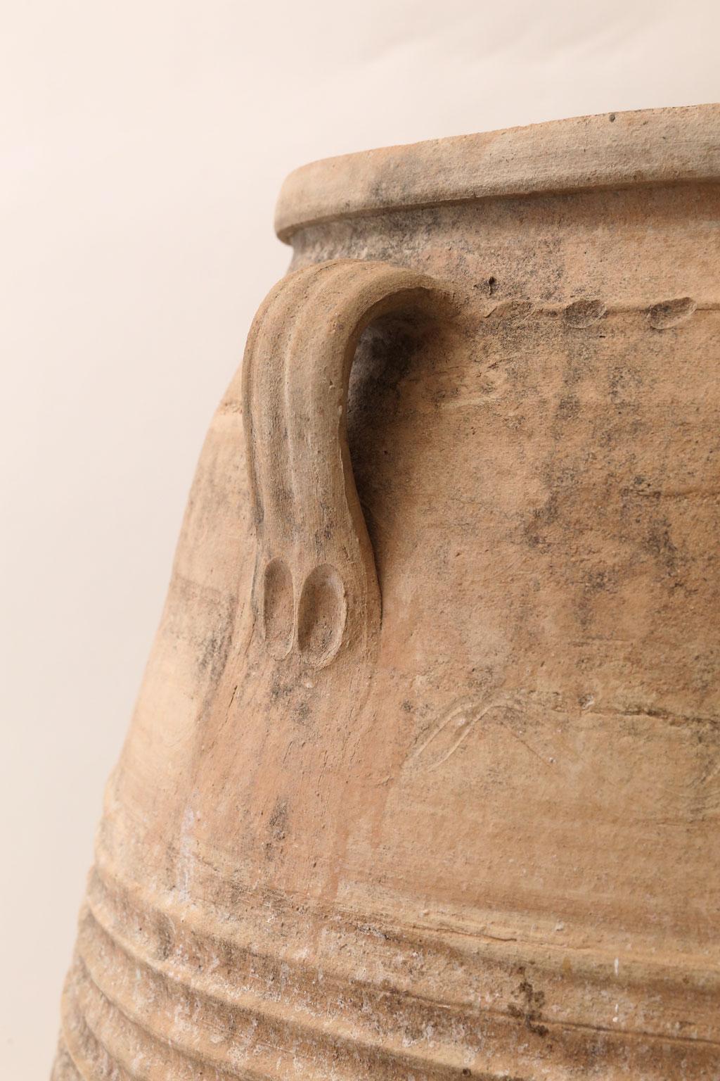 Terracotta Antique Greek Olive Jar