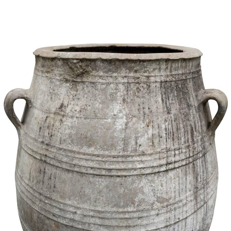 Antique Greek Terracotta Oil Urn, circa 1900 1