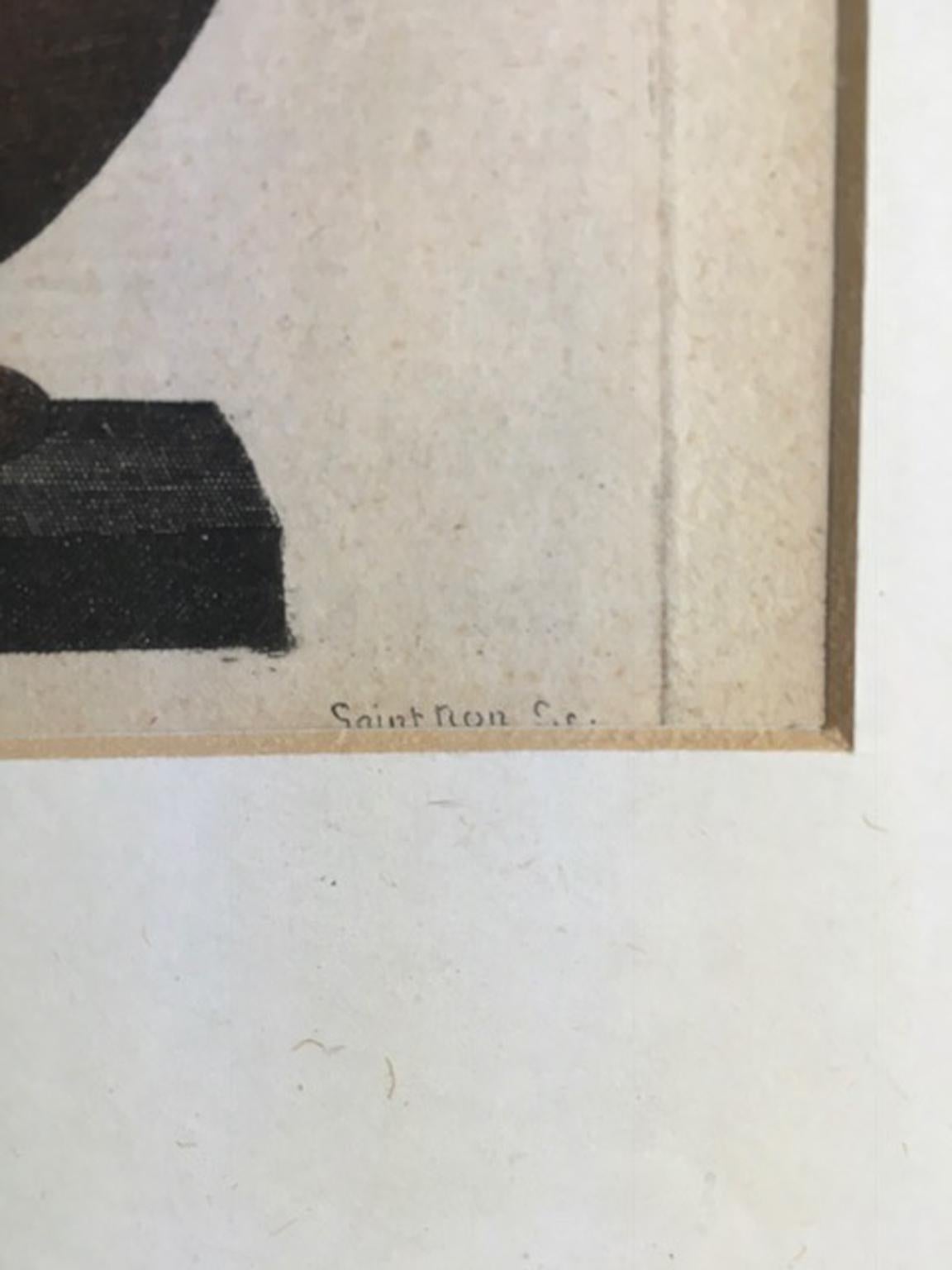 Impression sur papier - Vase grec ancien du 19ème siècle en vente 9