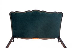 Antique Green Bed, France, circa 1910, Renovated