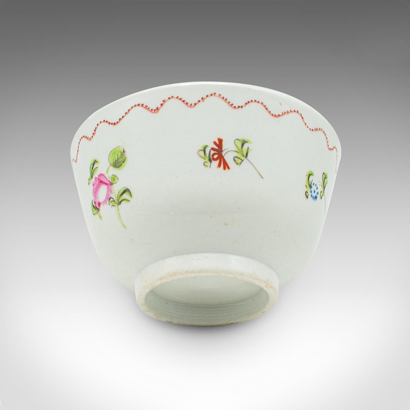 Céramique Duo de boissons à thé vertes anciennes japonaise, céramique, tasse et soucoupe, victorienne, 1900 en vente