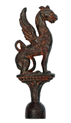 Antique "Griffin" Finial