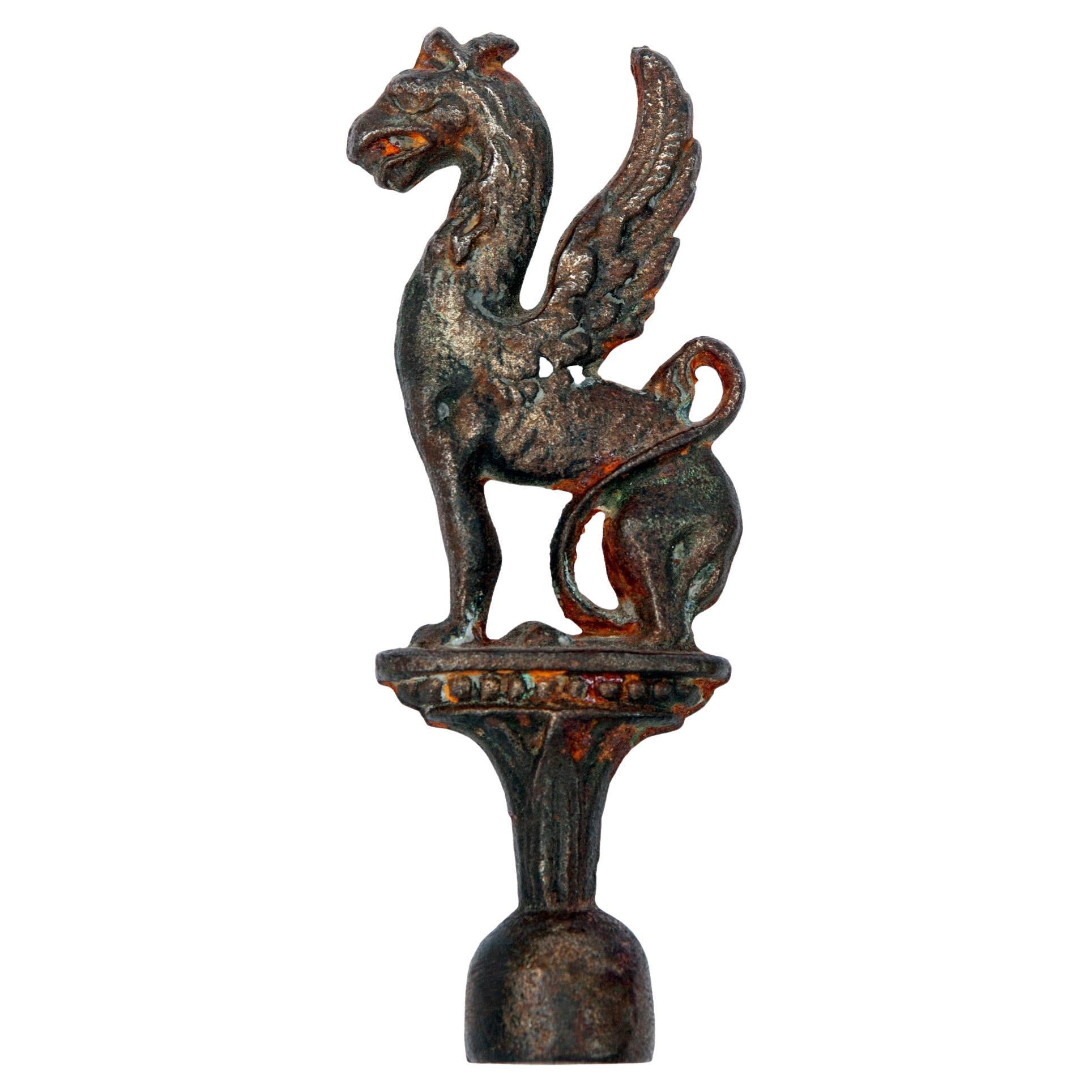 Antique "Griffin" Finial For Sale